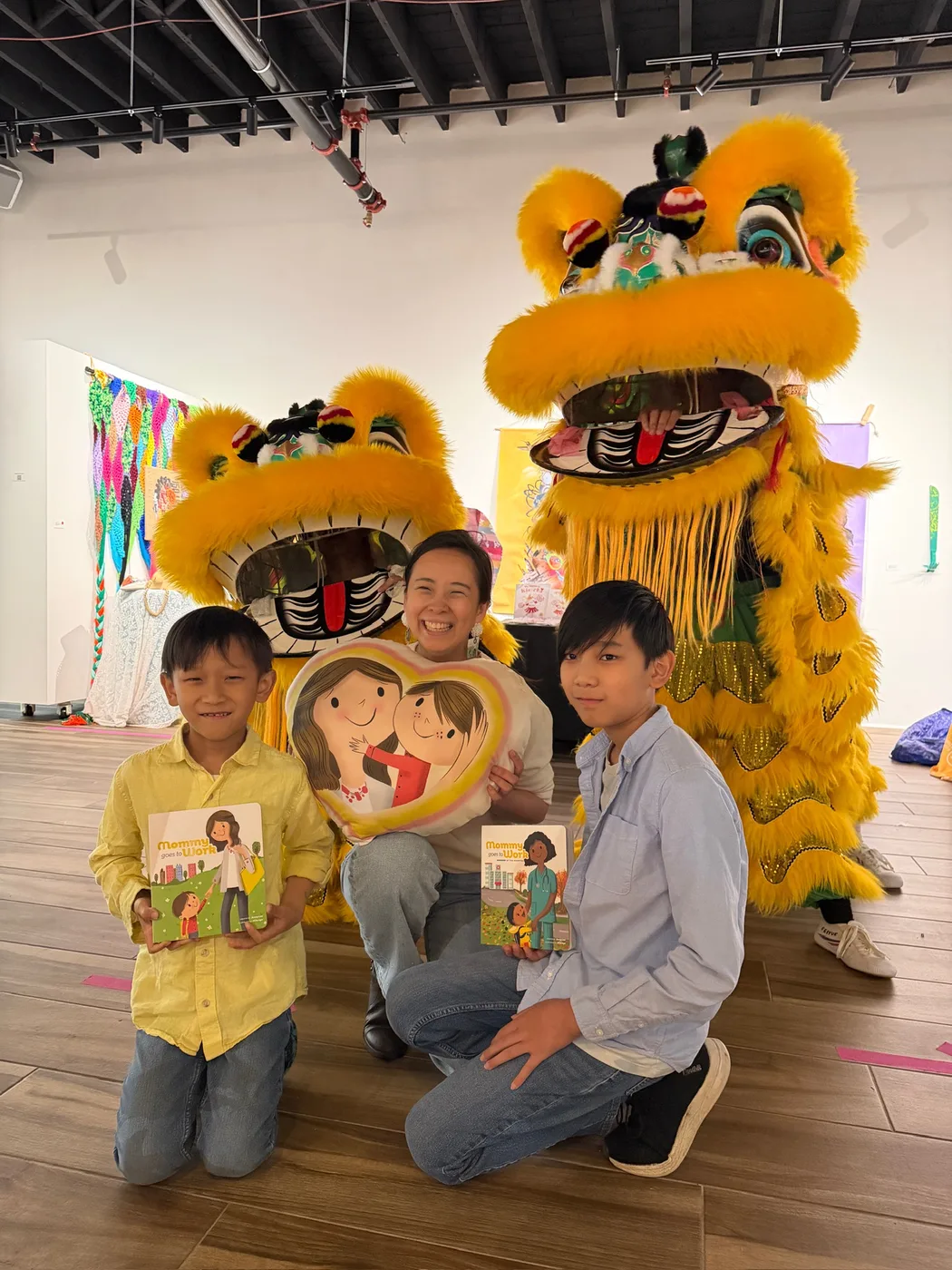 Jossy at a company event